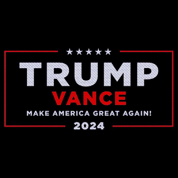 Trump Vance 2024 Brick Texture Backpack