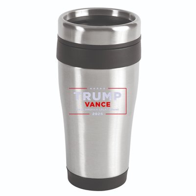 Trump Vance 2024 Brick Texture 16oz Travel Tumbler