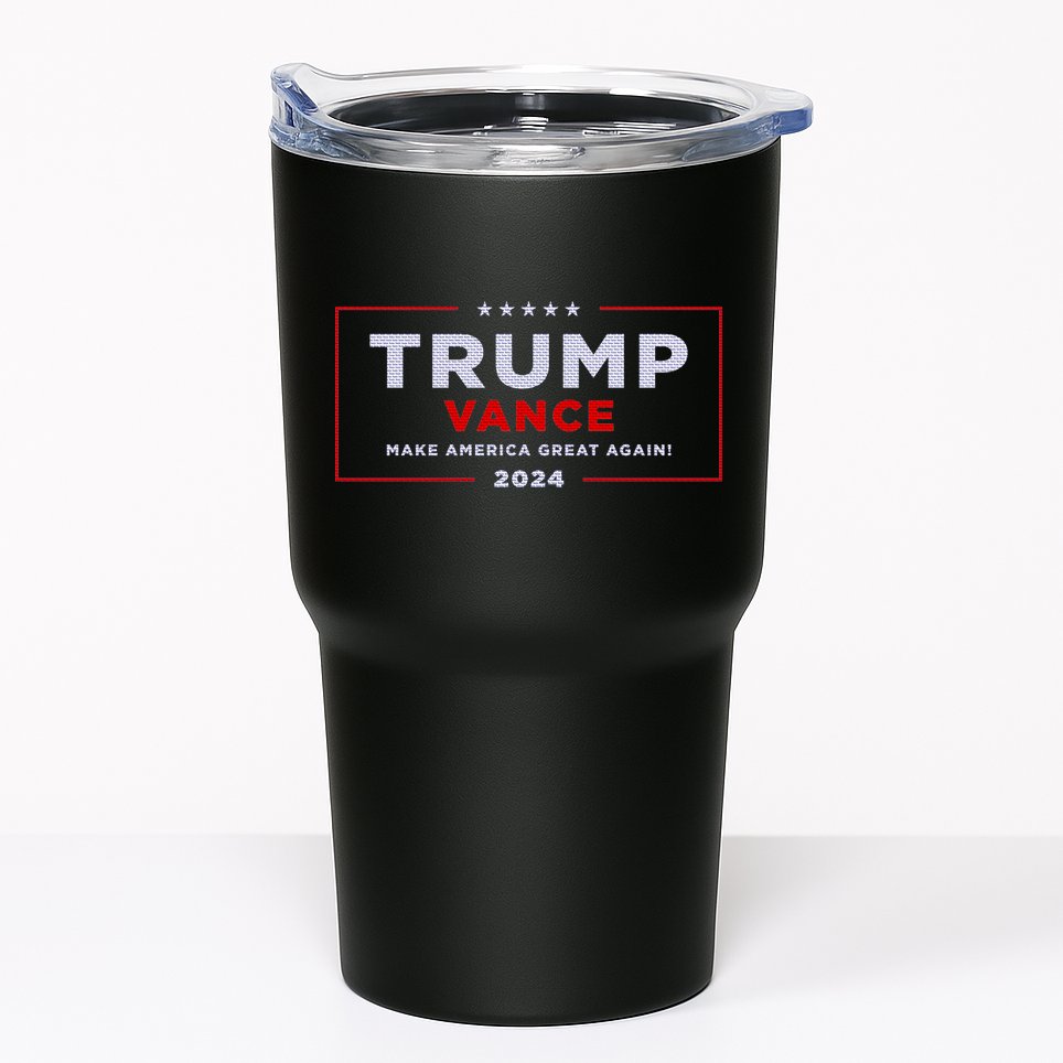 Trump Vance 2024 Brick Texture Tumbler