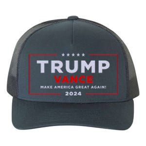 Trump Vance 2024 Brick Texture Yupoong Adult 5-Panel Trucker Hat