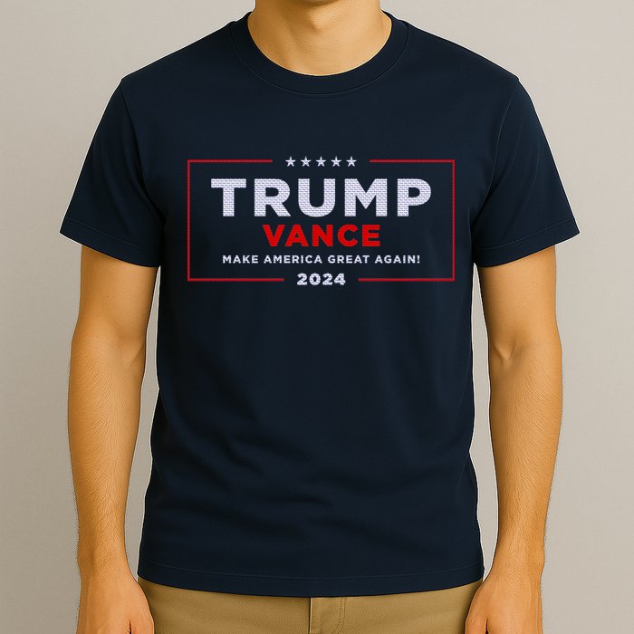 Trump Vance 2024 Brick Texture T-Shirt