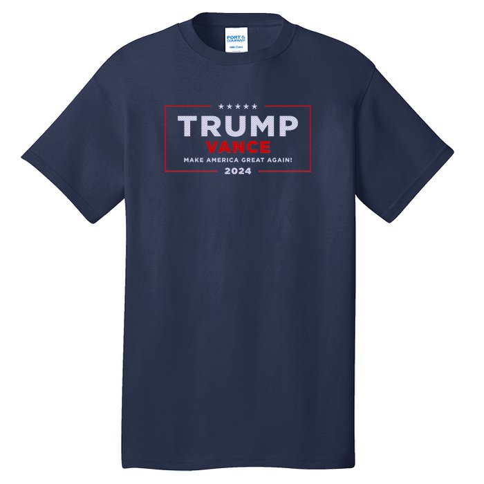 Trump Vance 2024 Brick Texture Tall T-Shirt