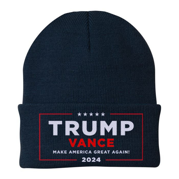 Trump Vance 2024 Brick Texture Knit Cap Winter Beanie