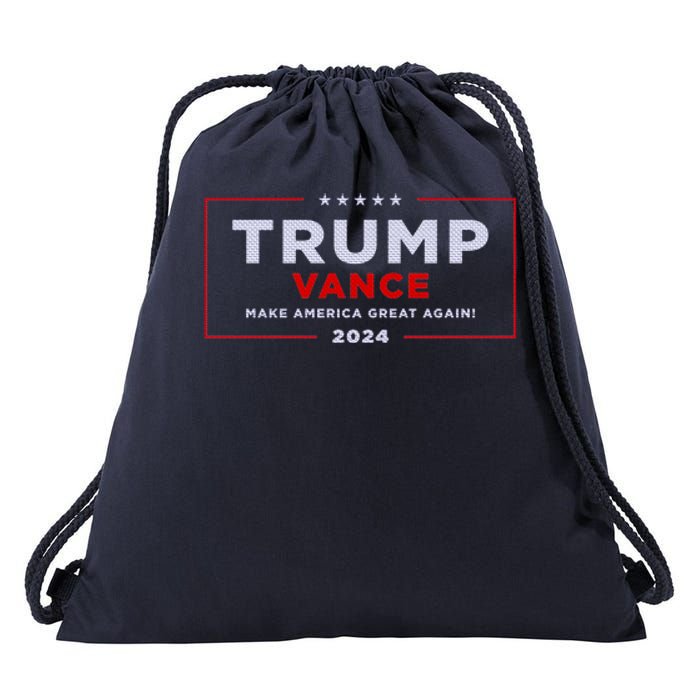 Trump Vance 2024 Brick Texture Drawstring Bag