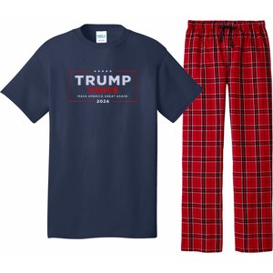 Trump Vance 2024 Brick Texture Pajama Set