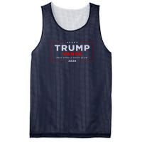 Trump Vance 2024 Brick Texture Mesh Reversible Basketball Jersey Tank