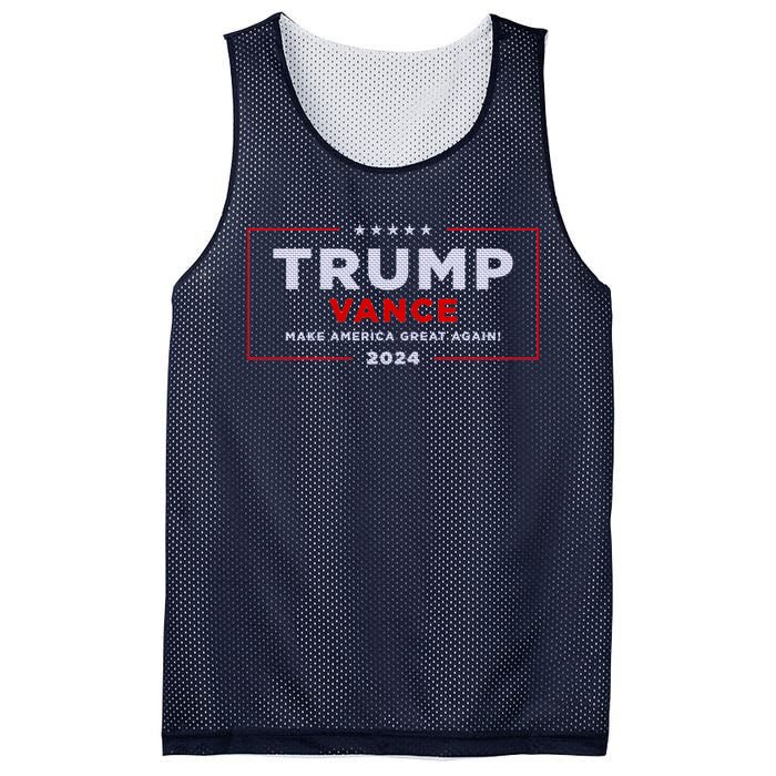 Trump Vance 2024 Brick Texture Mesh Reversible Basketball Jersey Tank