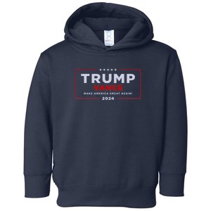 Trump Vance 2024 Brick Texture Toddler Hoodie