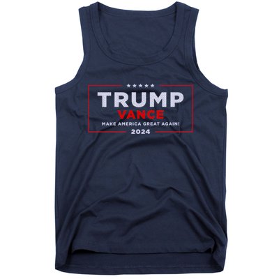 Trump Vance 2024 Brick Texture Tank Top