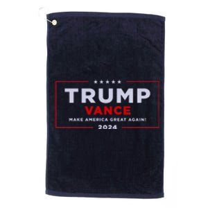 Trump Vance 2024 Brick Texture Platinum Collection Golf Towel