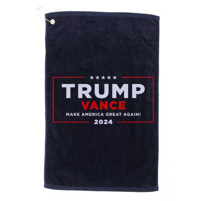 Trump Vance 2024 Brick Texture Golf Towel