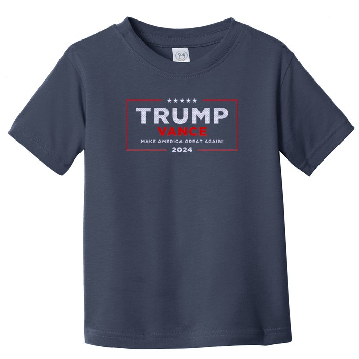 Trump Vance 2024 Brick Texture Toddler T-Shirt