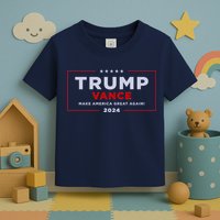 Trump Vance 2024 Brick Texture Toddler T-Shirt