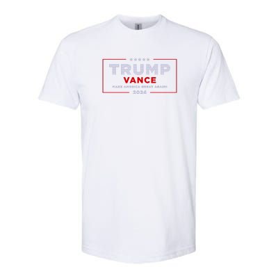 Trump Vance 2024 Brick Texture Softstyle® CVC T-Shirt