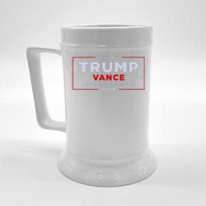 Trump Vance 2024 Brick Texture Beer Stein