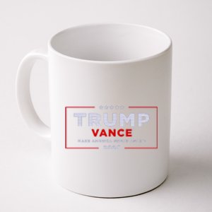 Trump Vance 2024 Brick Texture Coffee Mug