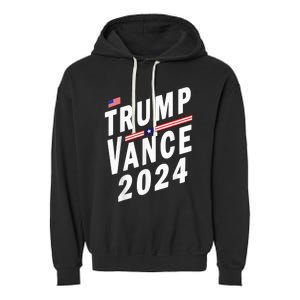 Trump Vance 2024 Usa Vice President Vp Election Garment-Dyed Fleece Hoodie