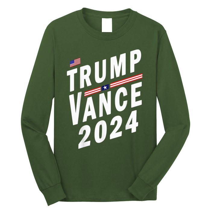 Trump Vance 2024 Usa Vice President Vp Election Long Sleeve Shirt