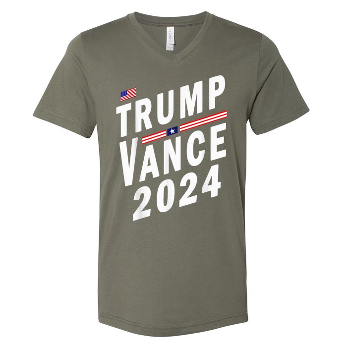 Trump Vance 2024 Usa Vice President Vp Election V-Neck T-Shirt