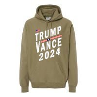 Trump Vance 2024 Usa Vice President Vp Election Premium Hoodie