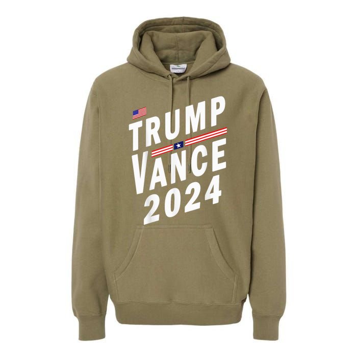 Trump Vance 2024 Usa Vice President Vp Election Premium Hoodie