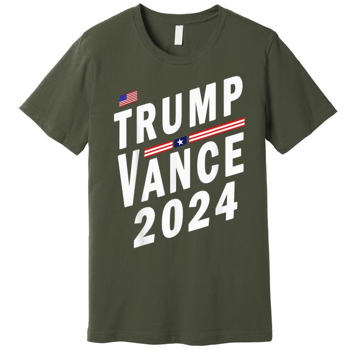 Trump Vance 2024 Usa Vice President Vp Election Premium T-Shirt