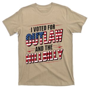 Trump Vance 2024 I Voted For The Outlaw And The Hillbilly T-Shirt