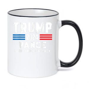 Trump Vance 2024 Vp Eagle America Election Take America Back 11oz Black Color Changing Mug