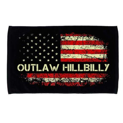 Trump Vance 2024 J.D. Vance Outlaw Hillbilly Microfiber Hand Towel