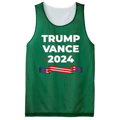 Trump Vance 2024 Mesh Reversible Basketball Jersey Tank