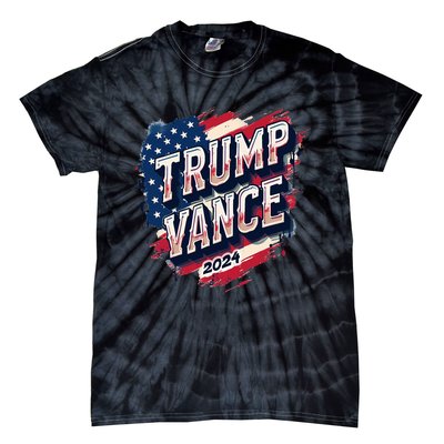 Trump Vance 2024 Republican Maga Country Tie-Dye T-Shirt