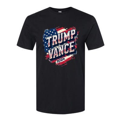 Trump Vance 2024 Republican Maga Country Softstyle CVC T-Shirt