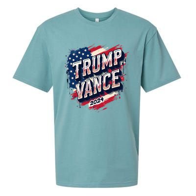 Trump Vance 2024 Republican Maga Country Sueded Cloud Jersey T-Shirt