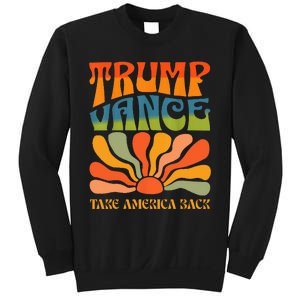 Trump Vance 2024 Donald Trump J.D. Vance Take America Back Sweatshirt