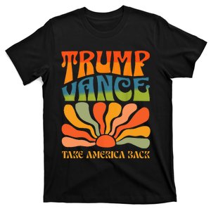 Trump Vance 2024 Donald Trump J.D. Vance Take America Back T-Shirt