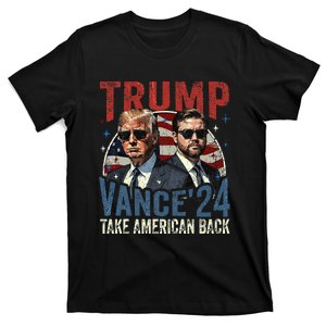 Trump Vance 2024 Donald Trump J.D. Vance Take America T-Shirt