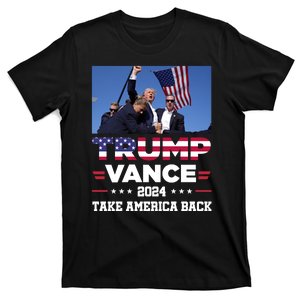 Trump Vance 2024 Vice President Vp For President Usa T-Shirt