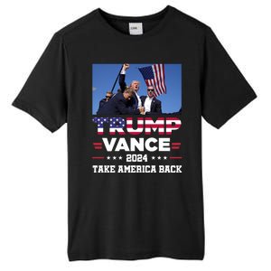 Trump Vance 2024 Vice President Vp For President Usa Tall Fusion ChromaSoft Performance T-Shirt