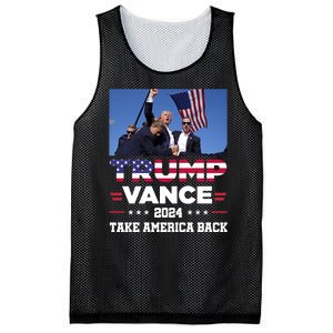 Trump Vance 2024 Vice President Vp For President Usa Mesh Reversible Basketball Jersey Tank