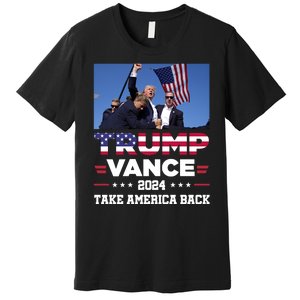 Trump Vance 2024 Vice President Vp For President Usa Premium T-Shirt