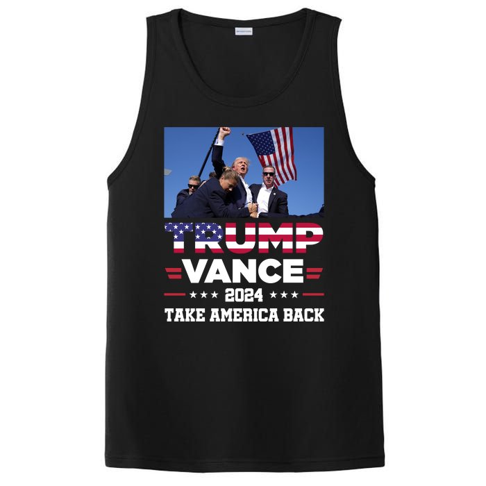 Trump Vance 2024 Vice President Vp For President Usa PosiCharge Competitor Tank