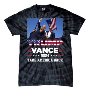 Trump Vance 2024 Vice President Vp For President Usa Tie-Dye T-Shirt