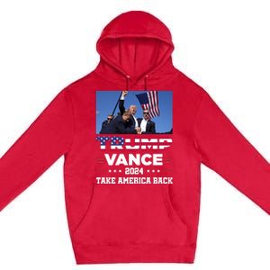 Trump Vance 2024 Vice President Vp For President Usa Premium Pullover Hoodie