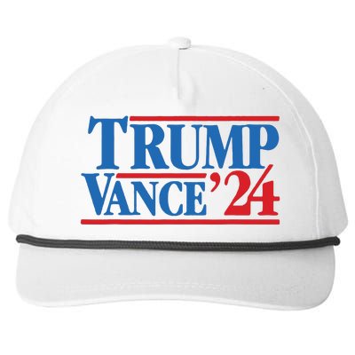 Trump Vance 2024 Vintage Snapback Five-Panel Rope Hat