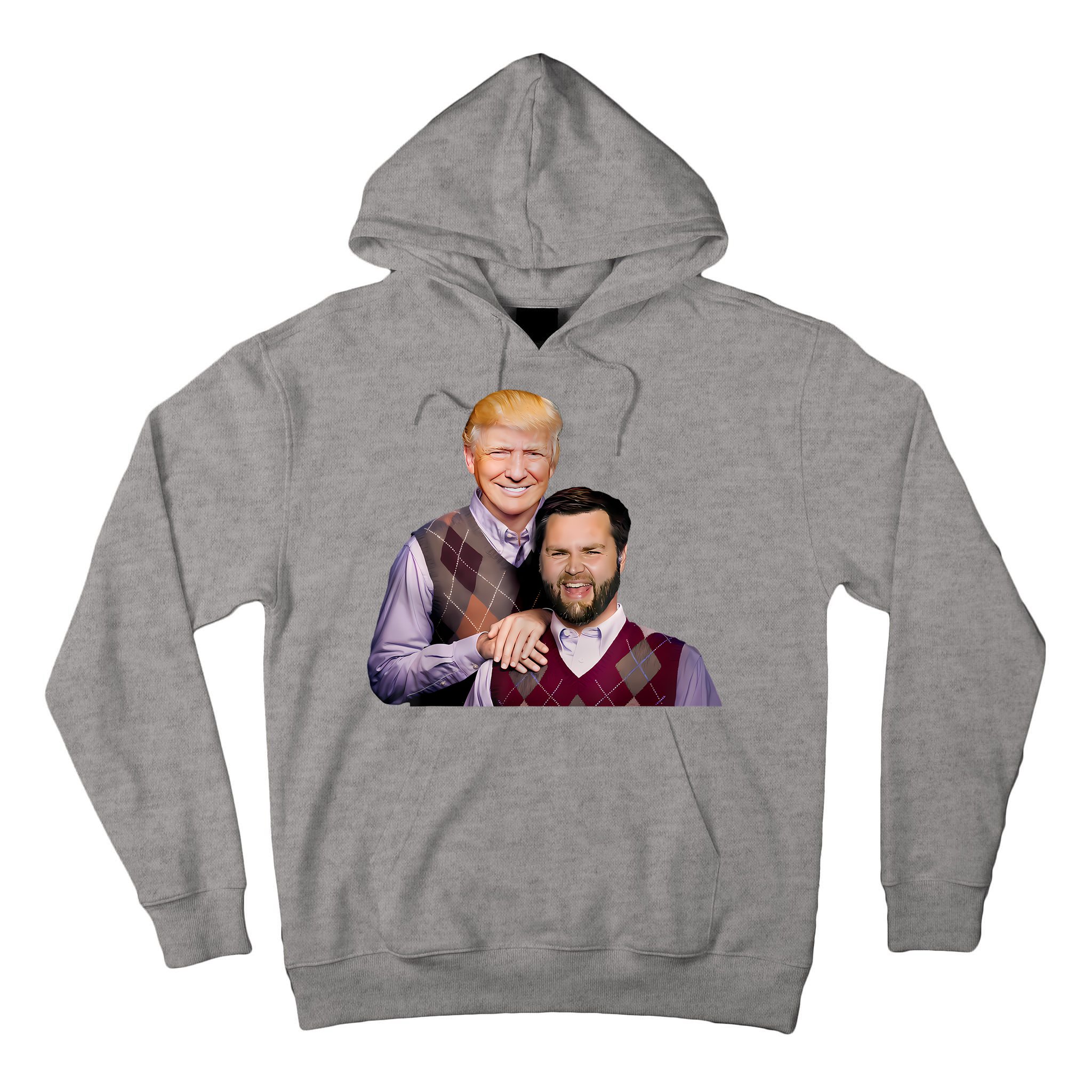 Trump Vance 2024 Brothers Funny Parody Trump J.D. Vance Bros Tall Hoodie