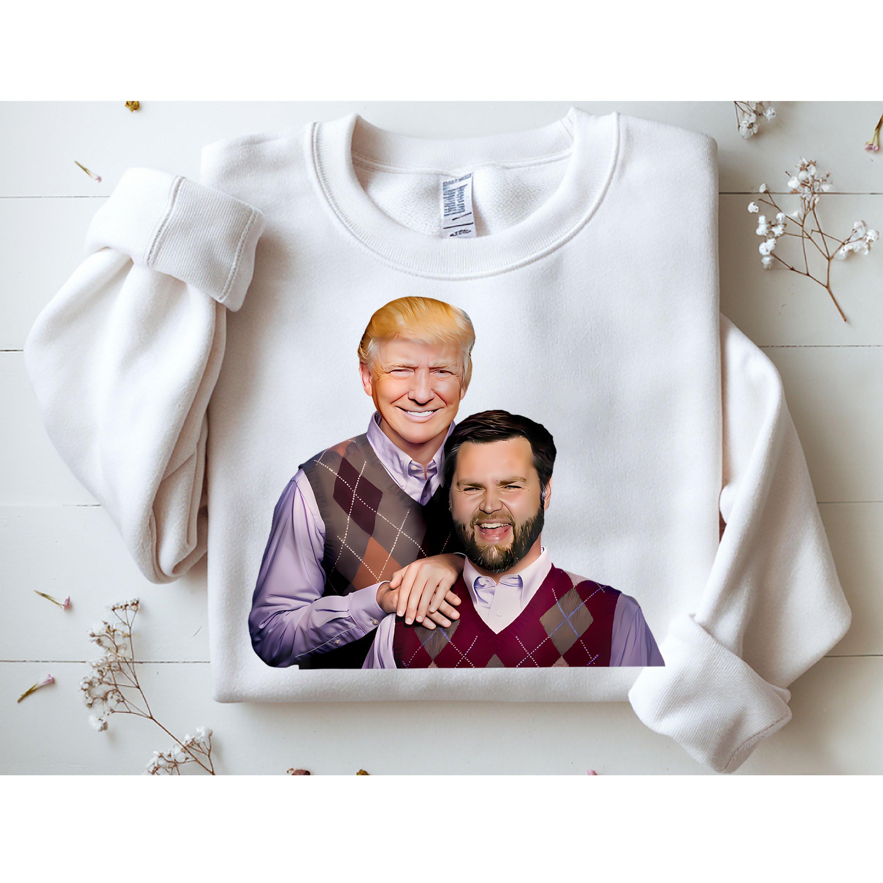 Trump Vance 2024 Brothers Funny Parody Trump J.D. Vance Bros Sweatshirt