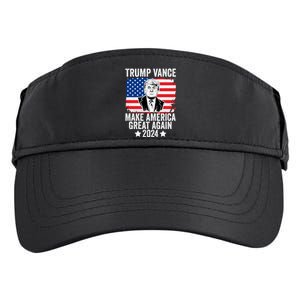 Trump Vance 2024 Make America Great Again Trump 2024 Adult Drive Performance Visor