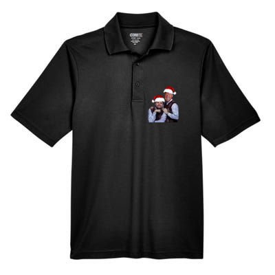 Trump Vance 2024 Brothers Santa Funny Trump Vance Christmas Men's Origin Performance Pique Polo