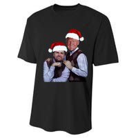 Trump Vance 2024 Brothers Santa Funny Trump Vance Christmas Performance Sprint T-Shirt