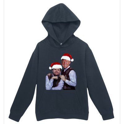 Trump Vance 2024 Brothers Santa Funny Trump Vance Christmas Urban Pullover Hoodie